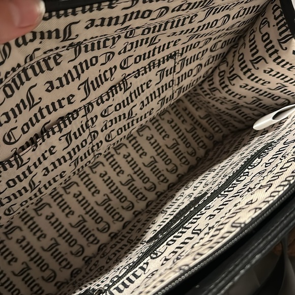 Juicy Couture Black Tote bag with embossed all over print logo - Picture 7 of 7